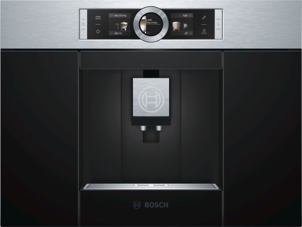 Bosch CTL636ES1 Serie 8, Einbau-Kaffeevollautomat, Edelstahl