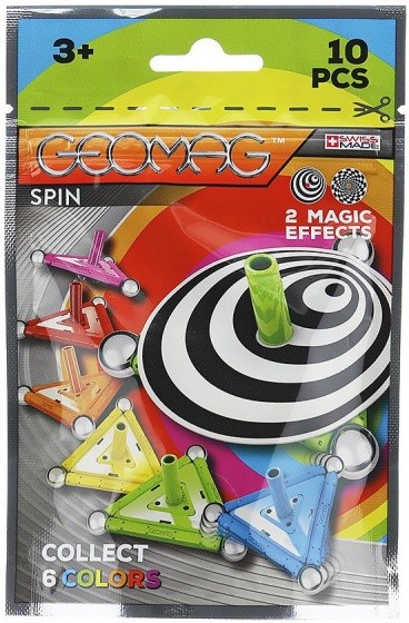 Geomag Spinner, Multicolor, 10-teilig