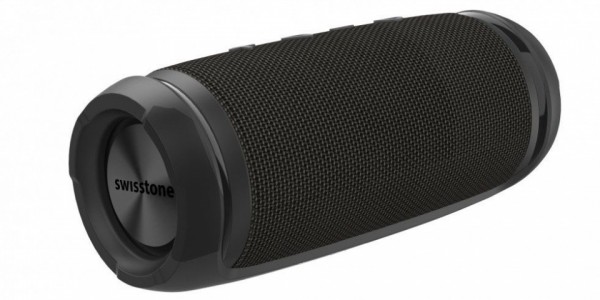 Swisstone Lautsprecher BX-320 TWS, Bluetooth, AUX, 16 cm, schwarz
