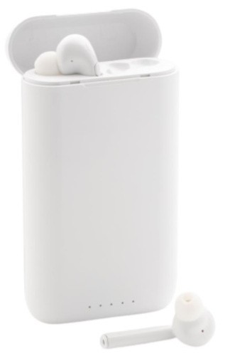 XD Collection Ohrstöpsel In-Ear 2-in-1 Wireless, 12,6 cm, ABS, weiß