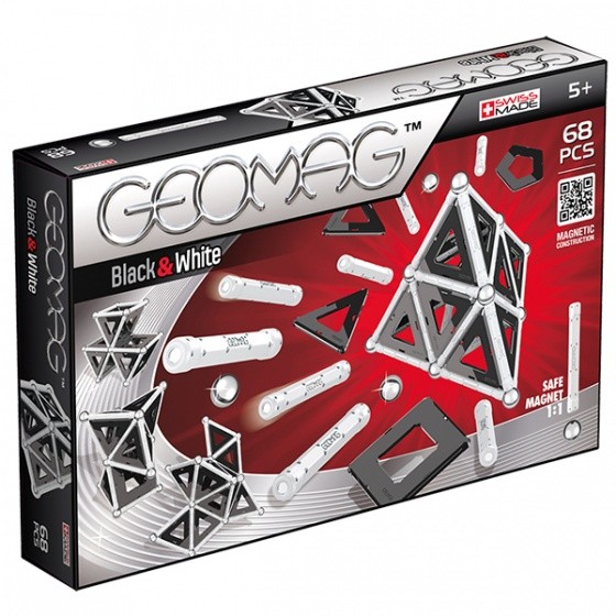 Geomag Black & White, 68 Stk